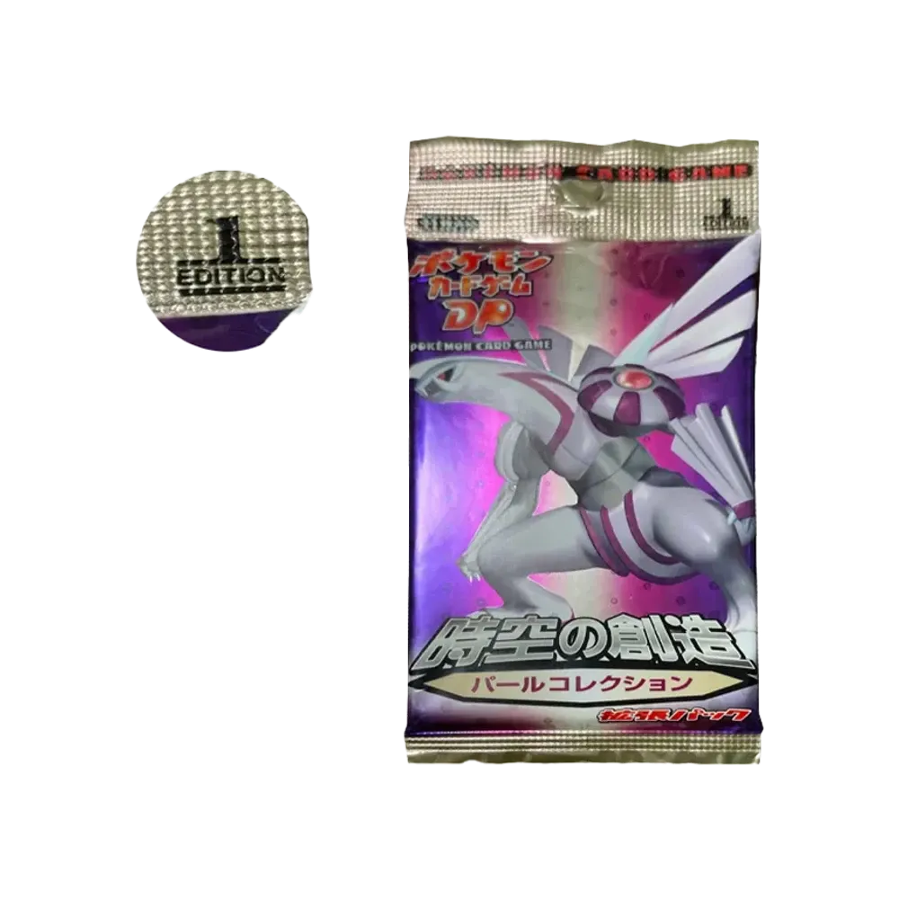 【DP10PC】 Pokémon TCG: DP Erweiterungspaket Space0Time Creation Pearl Kollektion 1. Auflage Pack