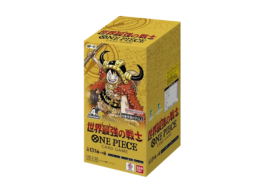 ONE PIECE Card Game Booster Pack The Strongest Warrior in the World Box OP-17