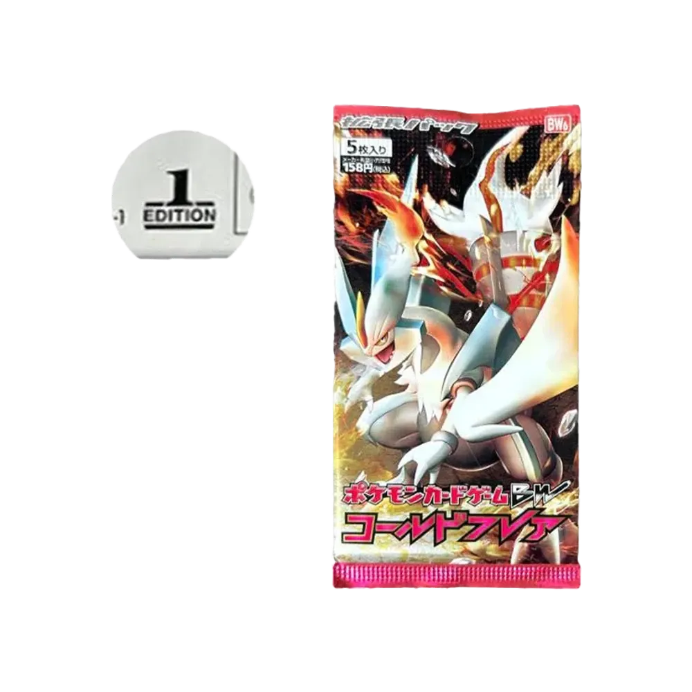 【BW60W】 Pokémon TCG: Black & White Expansion Pack Cold Flare 1ED Pack
