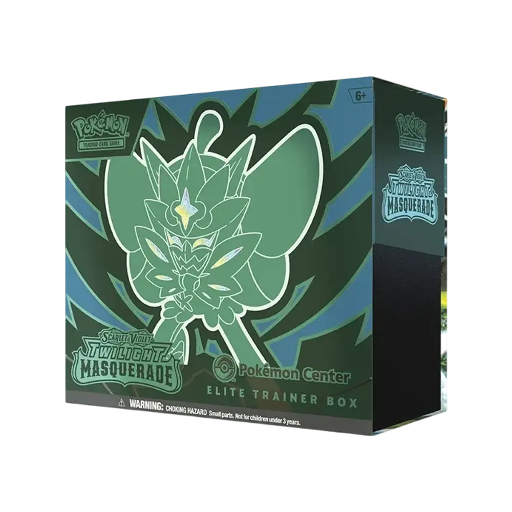 【For pricing, please contact us via Instagram DM】 TWM Pokémon TCG (English Version)Scarlet & Violet Twilight Masquerade Pokémon Center Elite Trainer Box