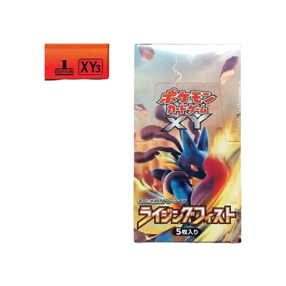 【For pricing, please contact us via Instagram DM】 XY3 Pokémon TCG: XY Expansion Pack Rising Fist 1ED Box