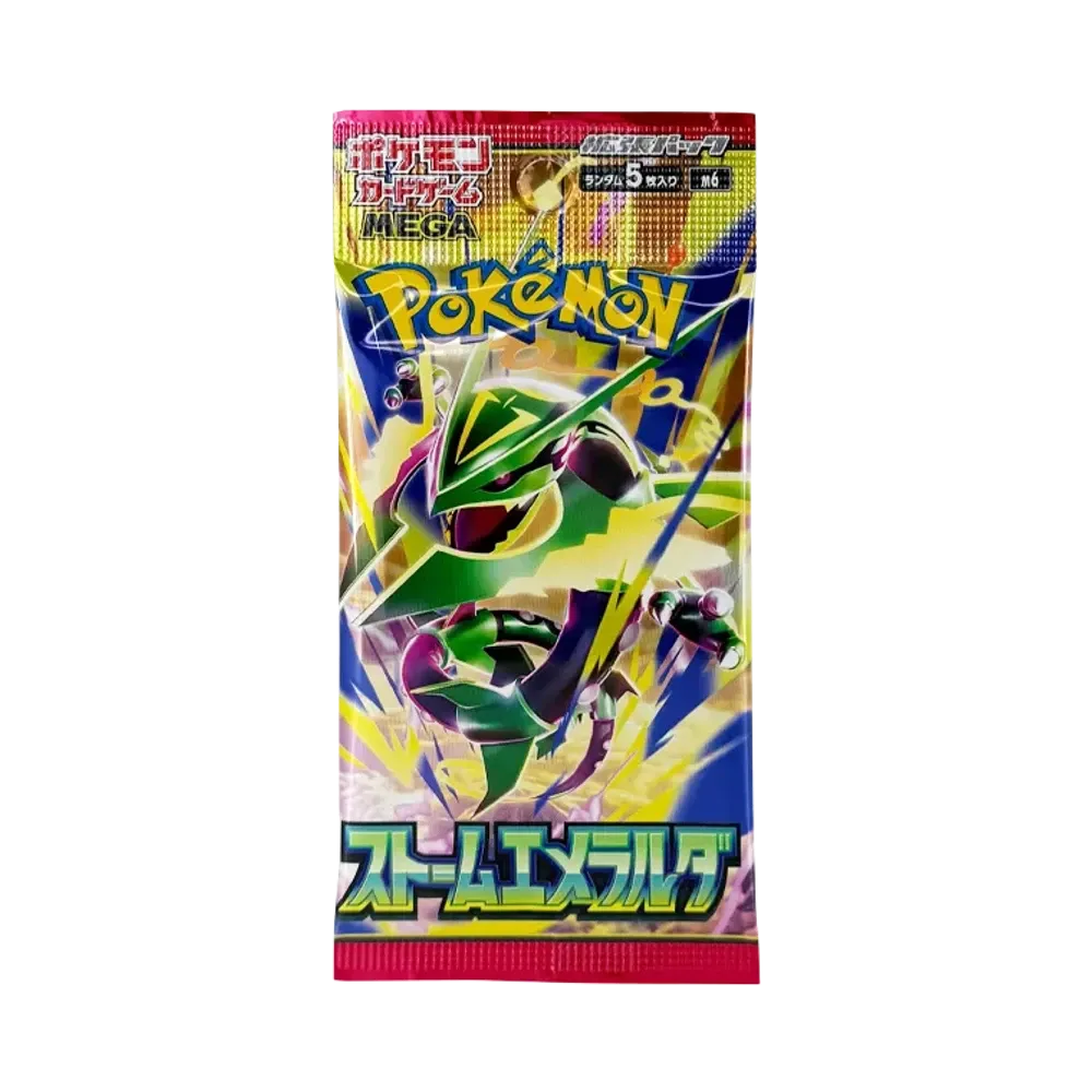 【M6】 Pokémon TCG: Mega Evolution Expansion Pack Storm Emerald Pack
