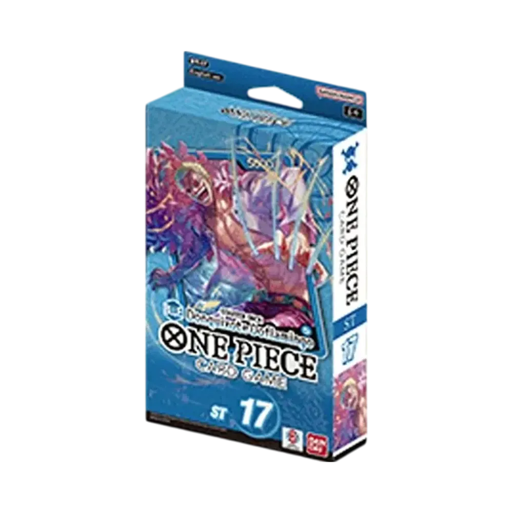 【For pricing, please contact us via Instagram DM】 ST-17 ONE PIECE Card Game Starter Deck"Blue Donquixote Doflamingo"English Version