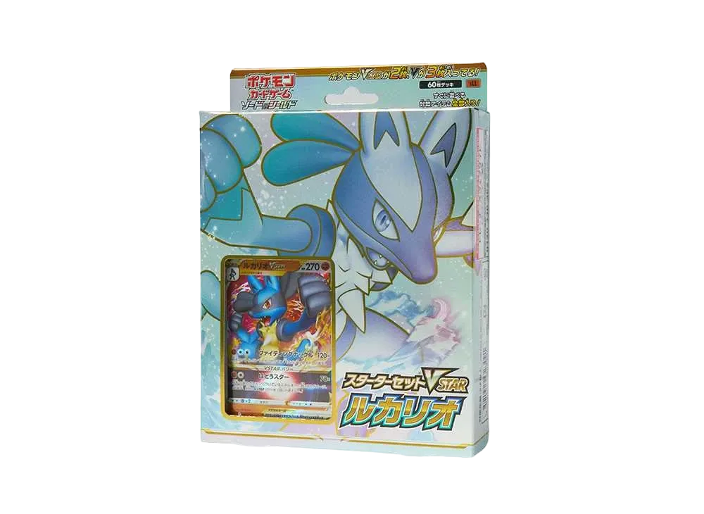 Pokemon Card Game Sword & Shield Starter Set VSTAR Lucario