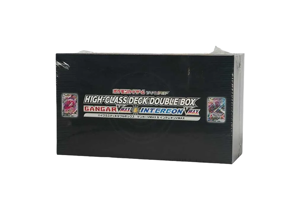 Pokemon Card Game Sword & Shield High Class Deck Double BOX Gengar VMAX & Inteleon VMAX