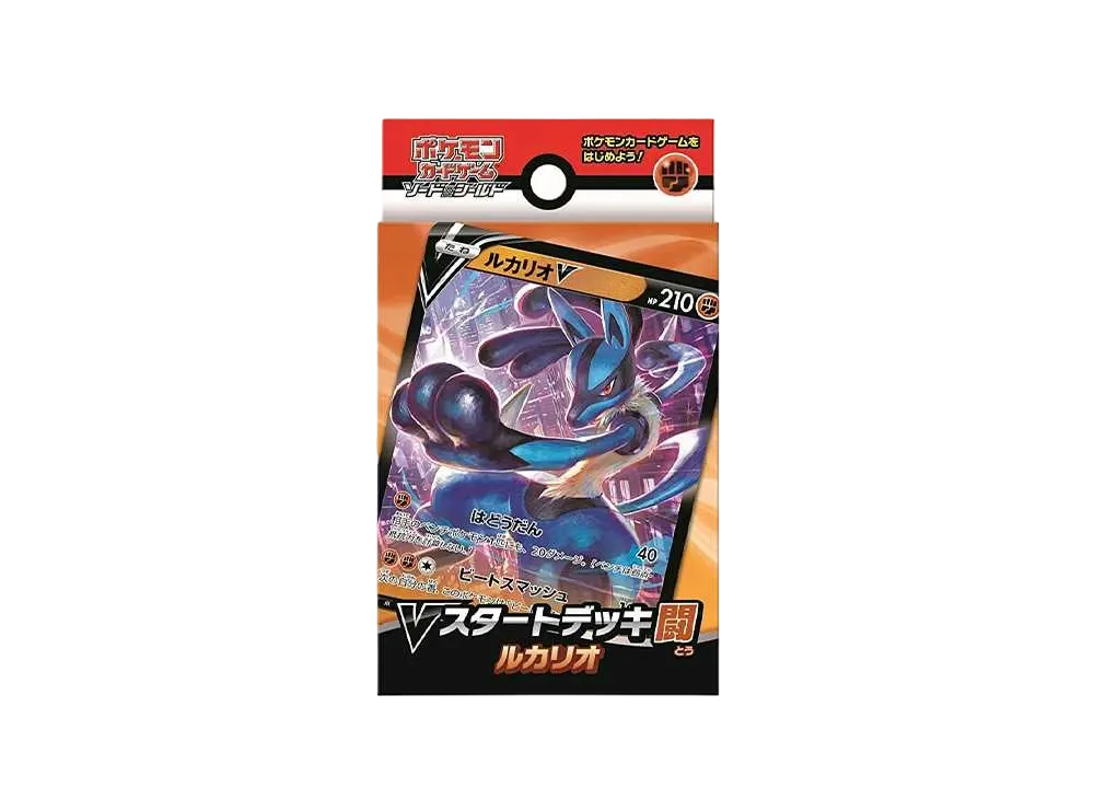 Pokemon Card Game Sword & Shield V Start DeckFighting Lucario