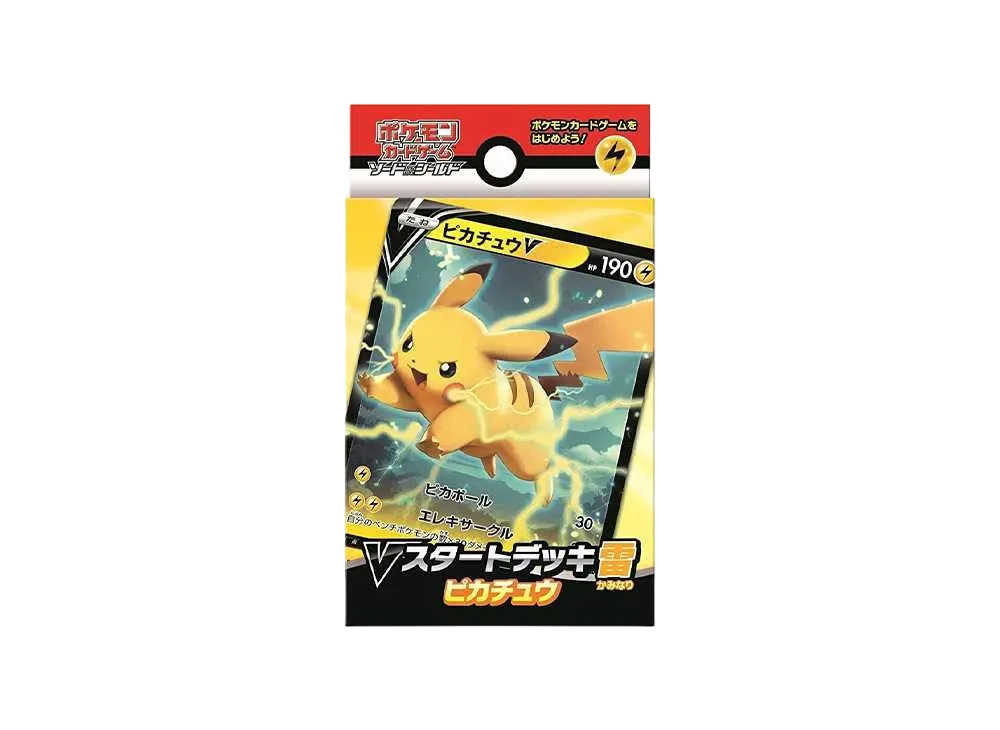 Pokemon Card Game Sword & Shield V Start DeckLightning Pikachu