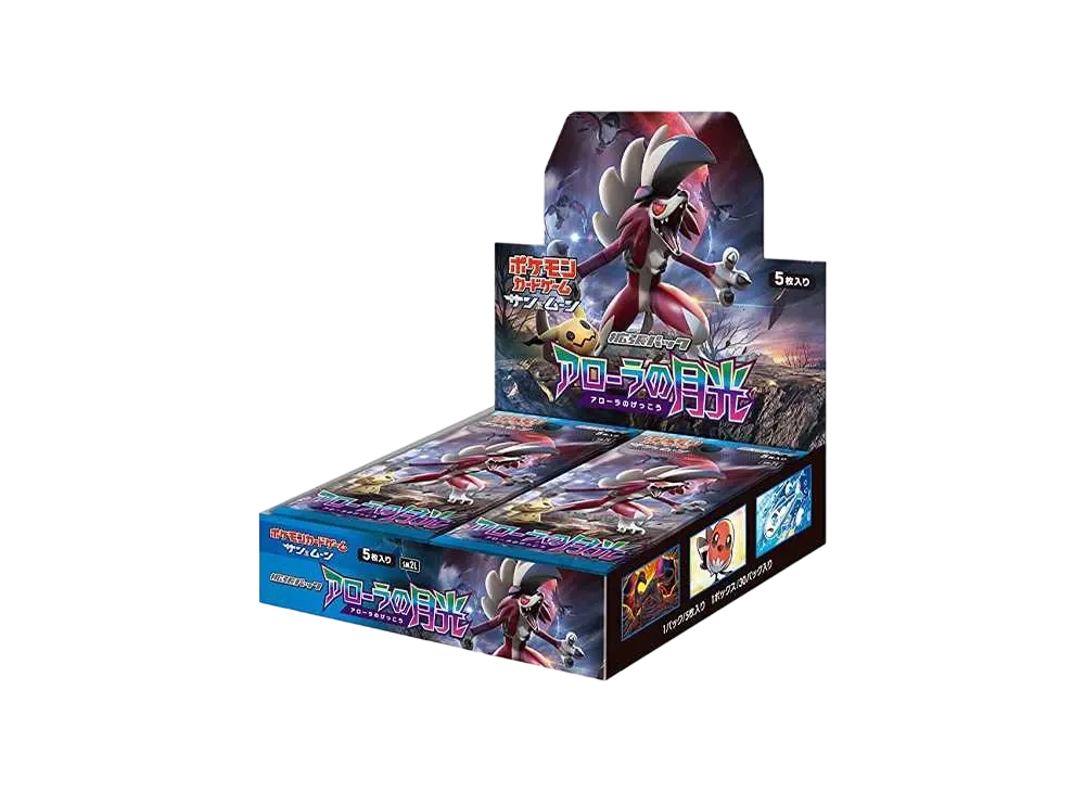 Pokemon Card Game Sun & Moon Expansion Pack Alolan Moonlight Box