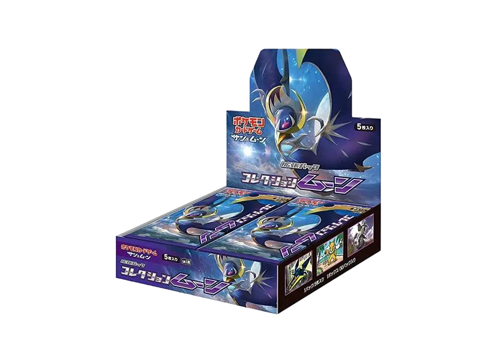 Pokemon Card Game Sun & Moon Expansion Pack Collection Moon Box