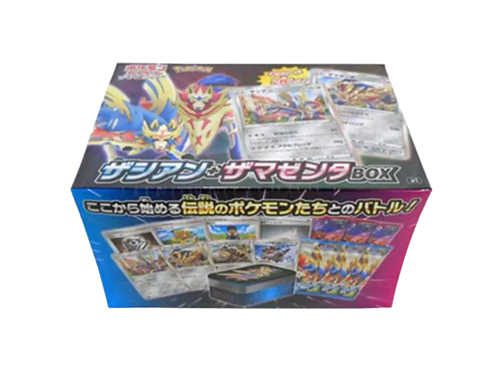 Pokemon Card Game Sword & Shield Zacian+Zamazenta Box