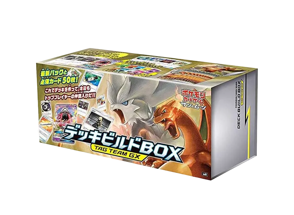 Pokemon Card Game Sun & Moon Deck Build Box "TAG TEAM GX"