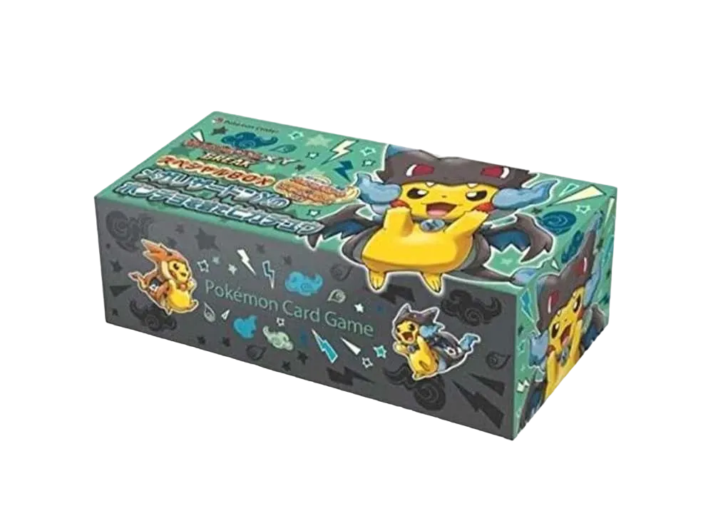 Pokemon Card Game XY BREAK Special BOX Pikachu Wearing a Mega Charizard X Poncho
