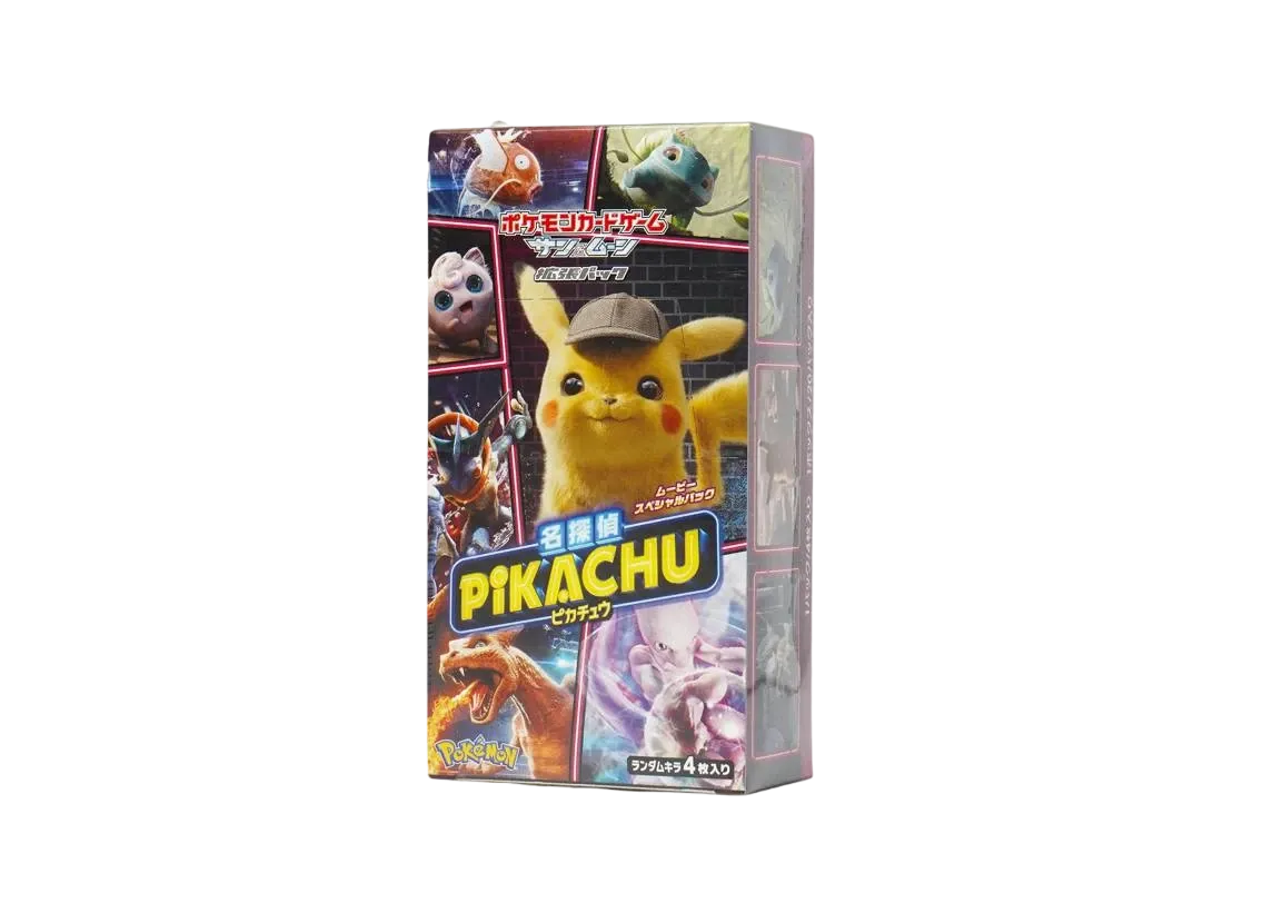 Pokemon Card Game Sun & Moon Movie Special Pack Detective Pikachu Box