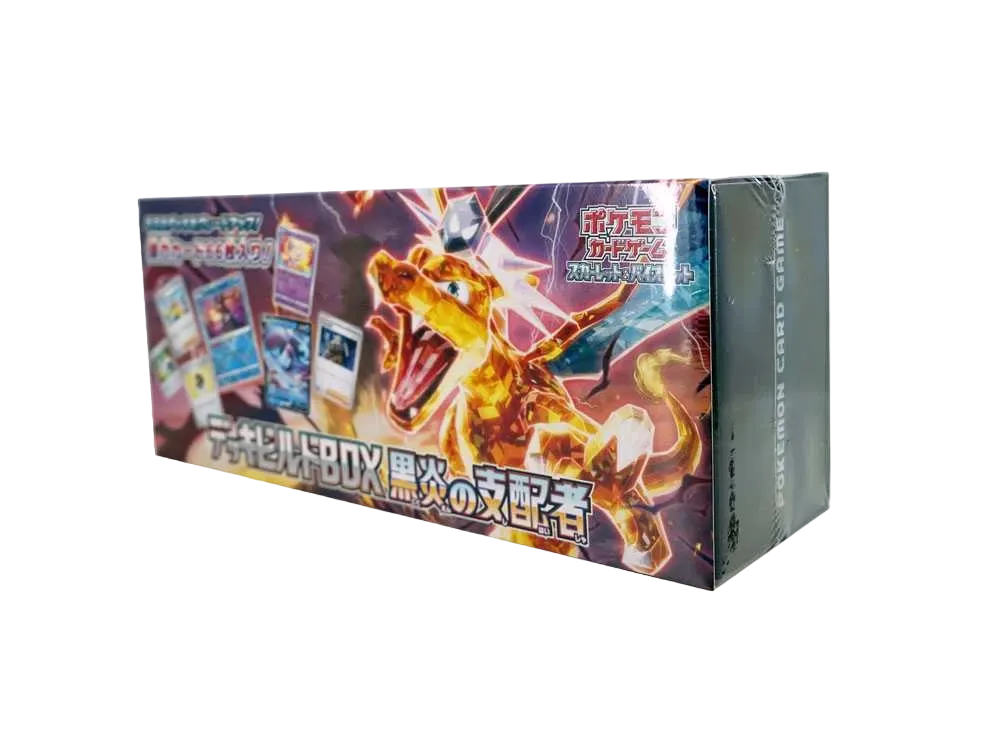 Pokemon Card Game Scarlet & Violet Deck Build Box Ruler of the Black Flame SV3-1