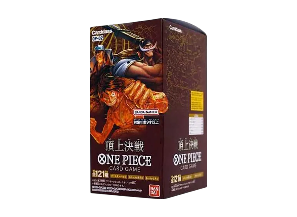 ONE PIECE Card Game Booster Pack Paramount War Box OP-02