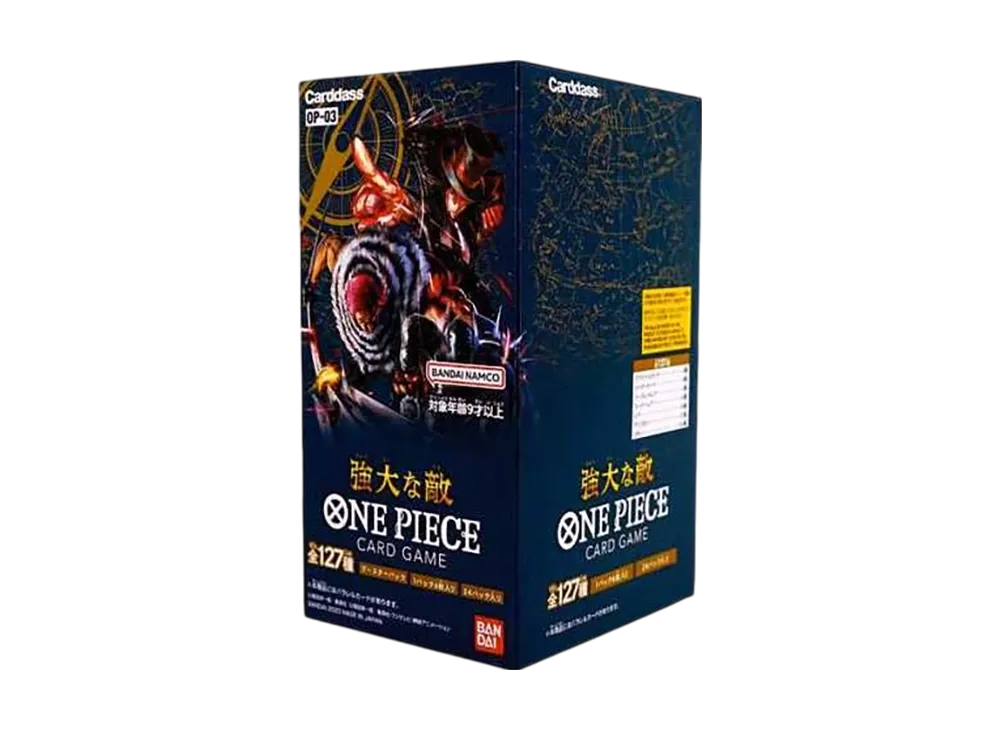 ONE PIECE Card Game Booster Pack Pillars of Strength Box OP-03