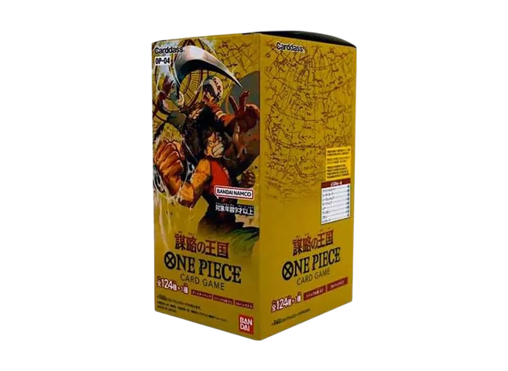ONE PIECE Card Game Booster Pack Kingdoms of Intrigue Box OP-04