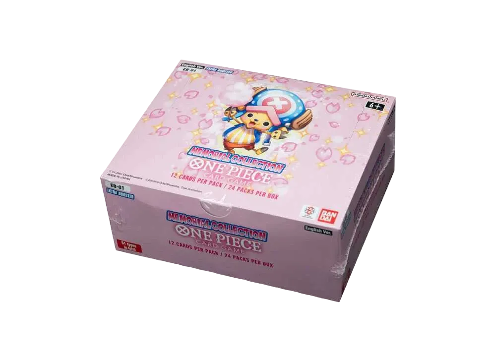 ONE PIECE Card Game Extra Booster Memorial Collection English Version Box OPC-EN-TCG-EB-01 EB-01