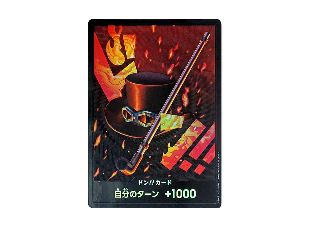 【Raw】 DON!! Card : Sabo Parallel (Premium Booster"ONE PIECE CARD THE BEST