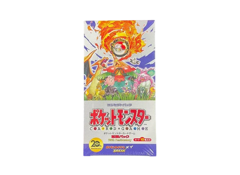 Pokemon Card Game XY BREAK Concept Pack Pokémon Card Game Expansion Pack 20th Anniversary Box CP6