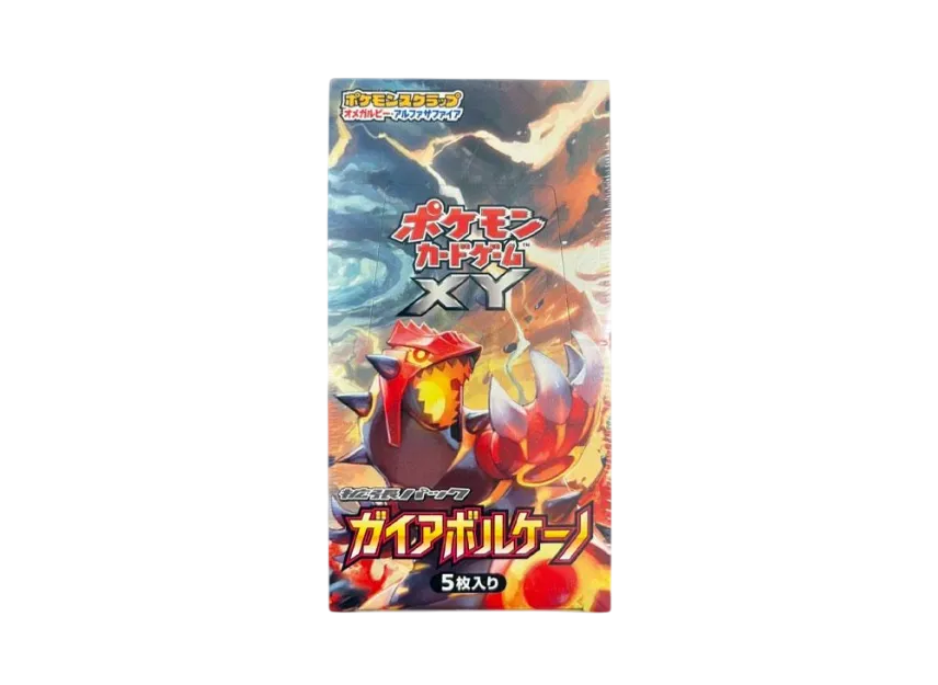 Pokémon Trading Card Game XY Expansion Pack Gaia Volcano Reprint Box pkmn0tcg0XY50G