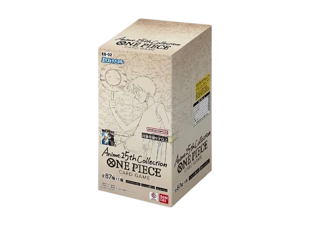 ONE PIECE Card Game Extra BoosterAnime 25th Collection Box EB-02
