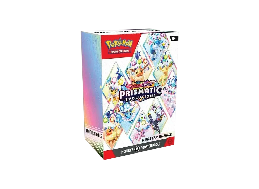 Pokemon Card Game English Version Scarlet & Violet Prismatic Evolutions Booster Bundle en-SV-SV8a-BB