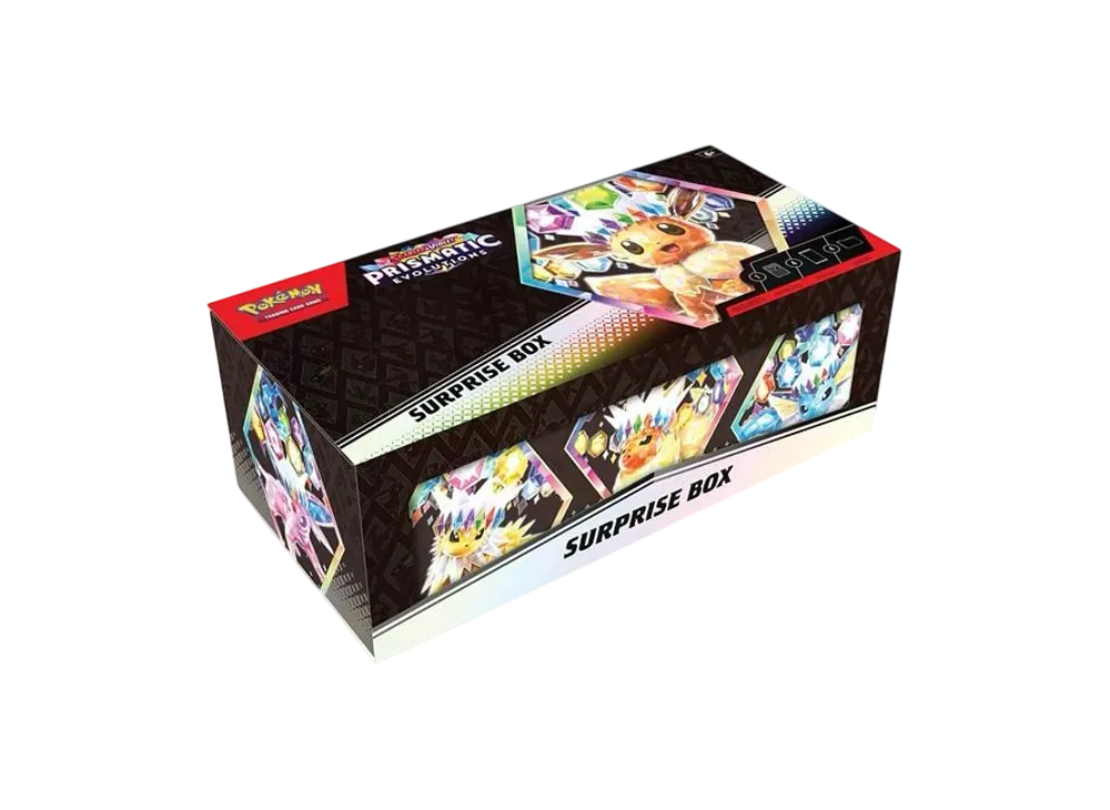 Pokemon Card Game English Version Scarlet & Violet Prismatic Evolutions Surprise Box en-SV-SV8a-SB