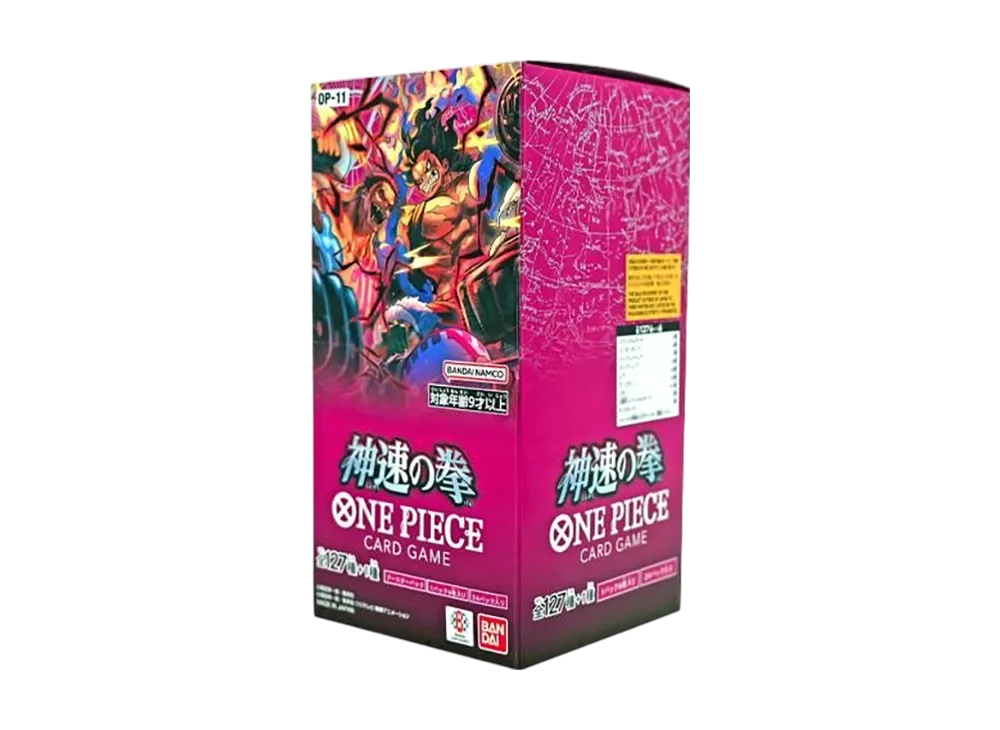 ONE PIECE Card Game Booster Pack A Fist of Divine Speed Box OP-11