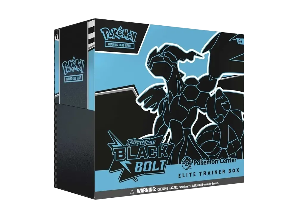 Pokemon Card Game English Version Scarlet & Violet Black Bolt Pokemon Center Elite Trainer Box en-BLK-ETB-PC