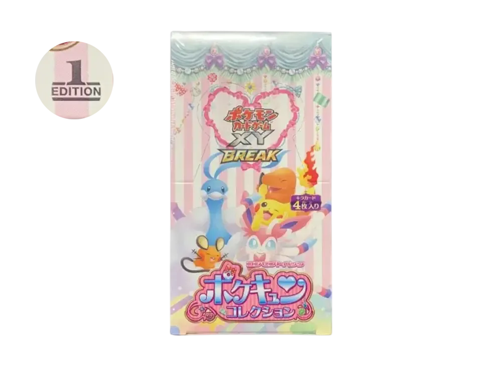 Pokemon Card Game XY BREAK Expansion Pack Pokekyun Collection 1ED Box CP3