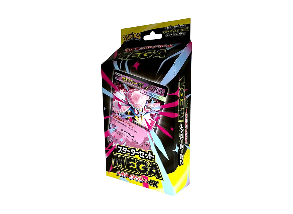 Pokemon Card Game MEGA Starter Set MEGA "Mega Diancie ex" MBD