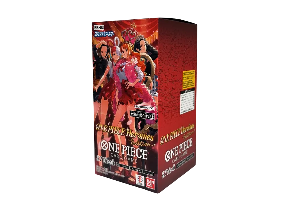 ONE PIECE Card Game Extra BoosterONE PIECE Heroines Edition Box EB-03