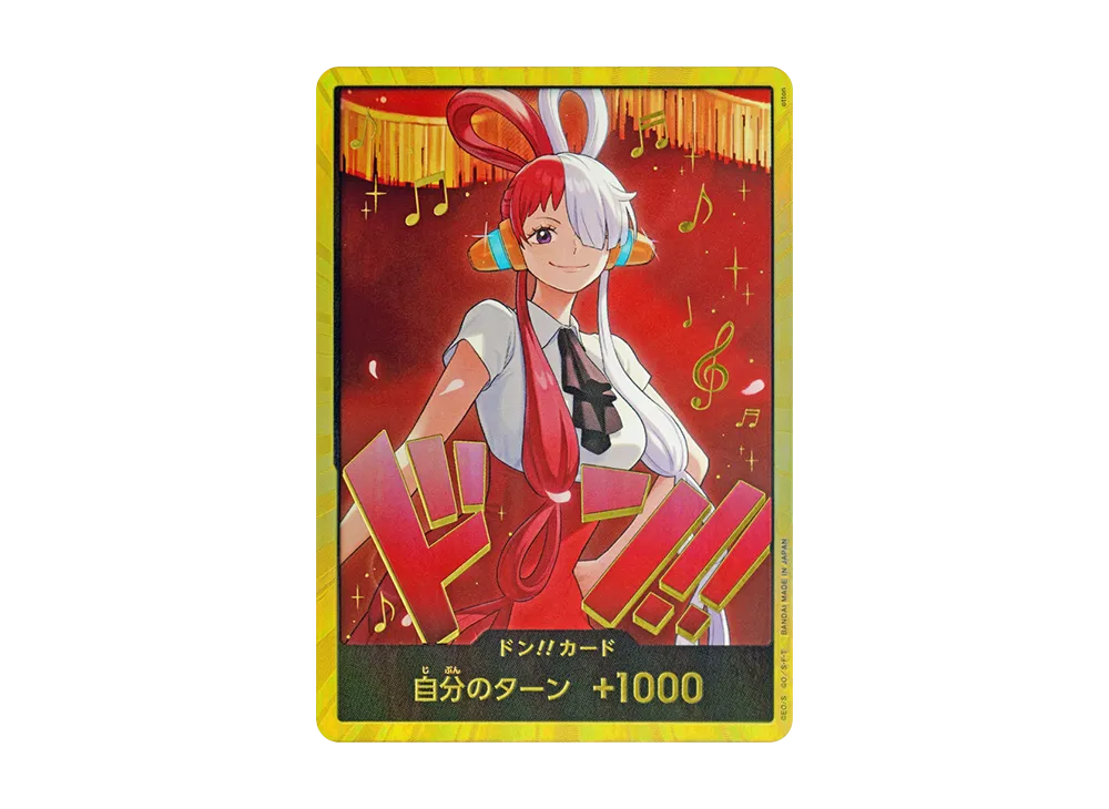 【PSA10】 DON!! Card : Uta Super Parallel (Extra Booster"ONE PIECE Heroines Edition