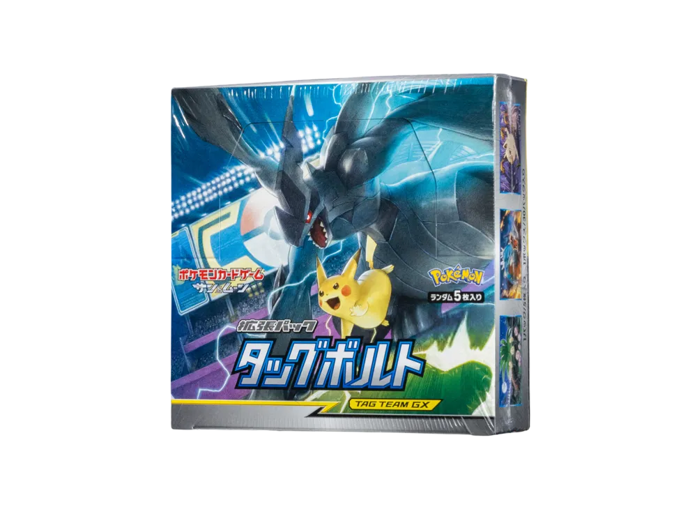 Pokemon Card Game Sun & Moon Expansion Pack Tag Bolt Box