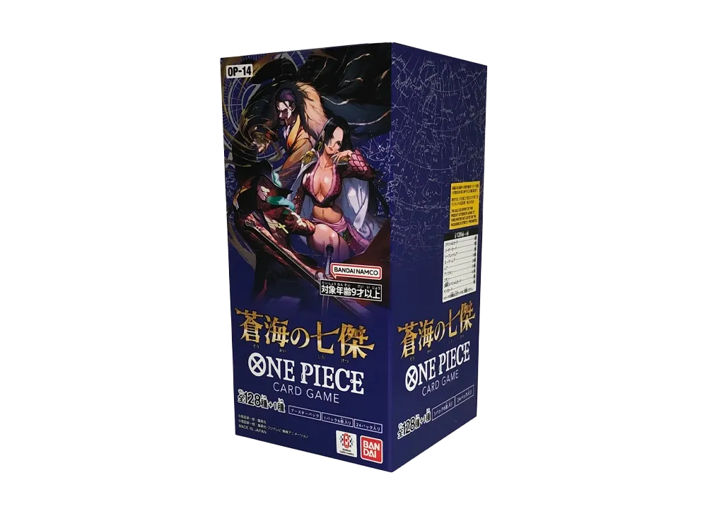 ONE PIECE Card Game Booster Pack Seven Warlords of the Blue Sea Box OP-14