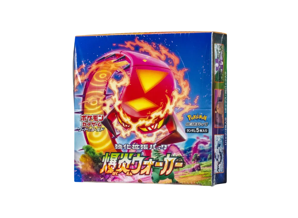 Pokemon Card Game Sword & Shield Expansion Pack Explosive Walker Box
