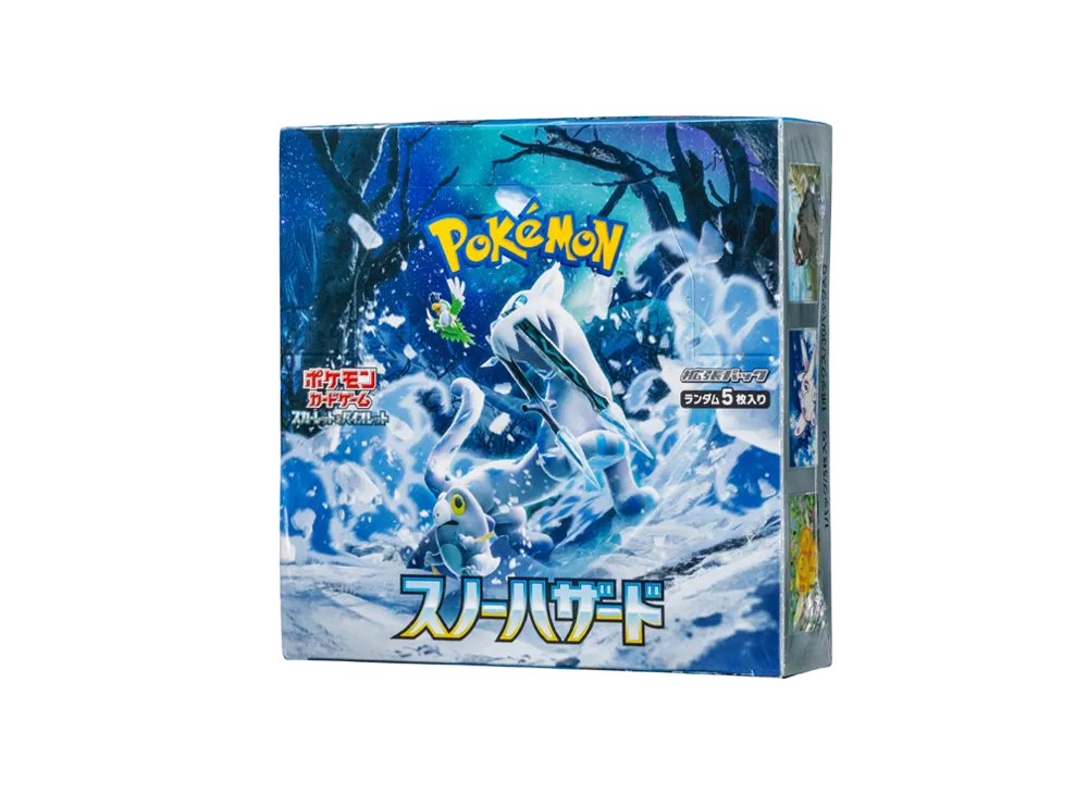 Pokemon Card Game Scarlet & Violet Expansion Pack "Snow Hazard" Box (Snow Hazard & Clay Burst) SV2P
