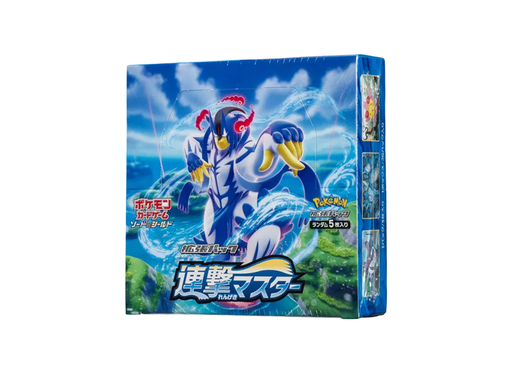 Pokemon Card Game Sword & Shield Expansion Pack Rapid Strike Master Box