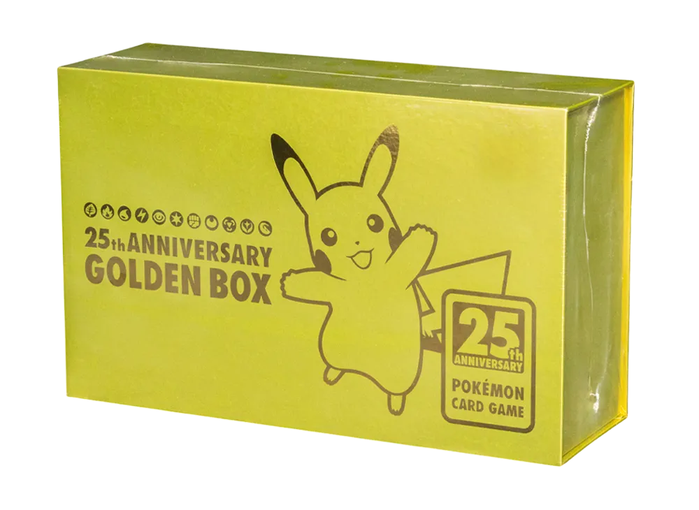 Pokemon Card Game 25th Anniversary Golden Box