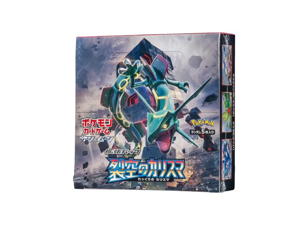 Pokemon Card Game Sun & Moon Expansion Pack Sky-Splitting Charisma Box