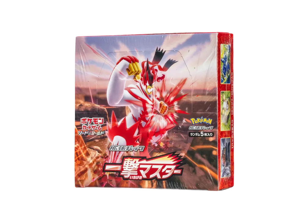 Pokemon Card Game Sword & Shield Expansion Pack Single Strike Master Box