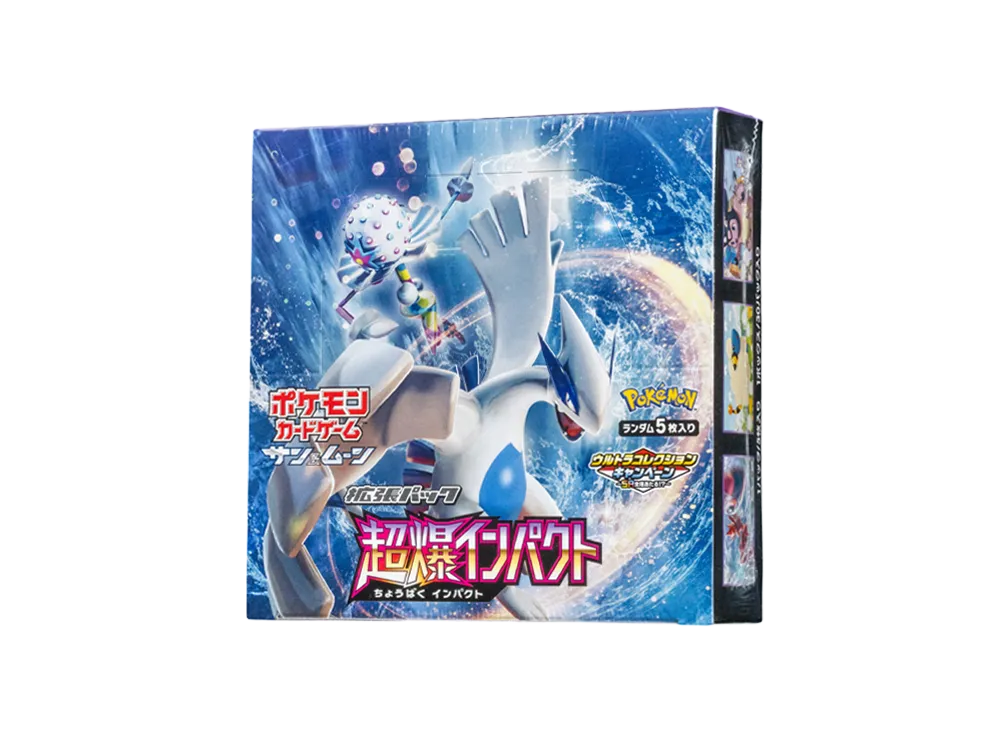 Pokemon Card Game Sun & Moon Expansion Pack Super-Burst Impact Box