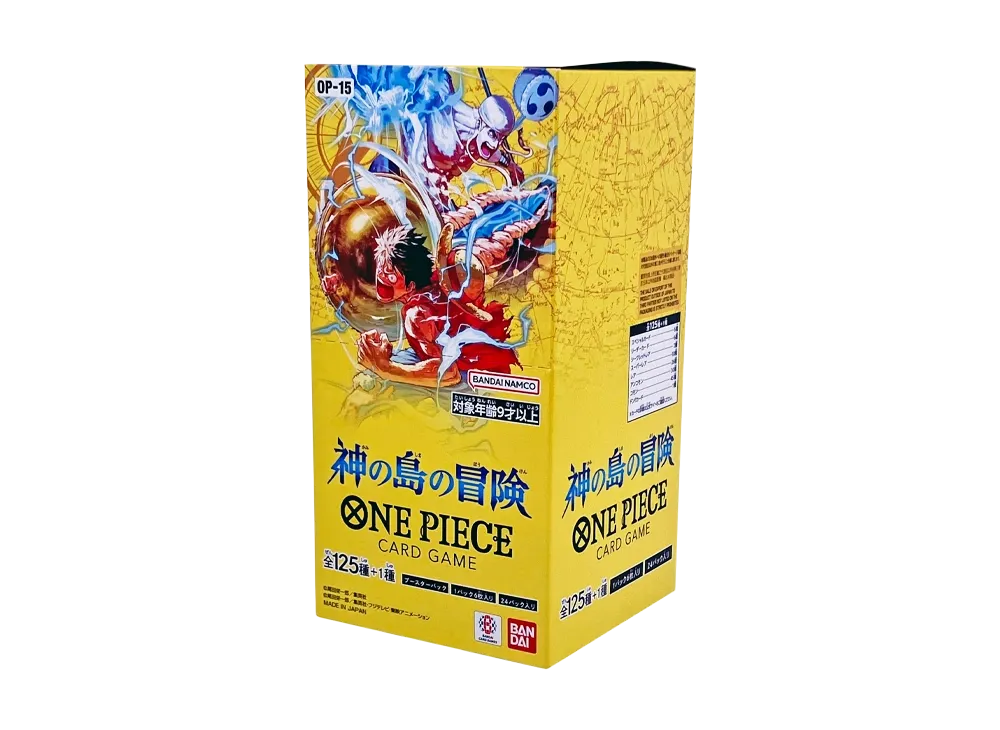 ONE PIECE Card Game Booster Pack Adventure on the Island of God Box OP-15