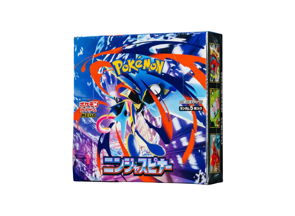Pokemon Card Game MEGA Expansion Pack "Ninja Spinner" Box M4
