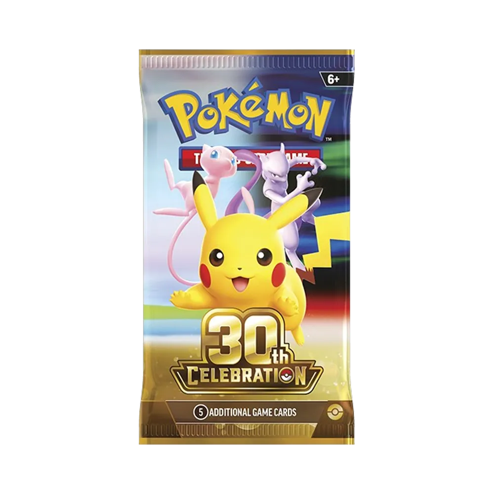 【30C0PEB0PC】 Pokémon TCG: Mega-Entwicklung (Englische Version) Booster-Bundle 30. CELEBRATION-Pack