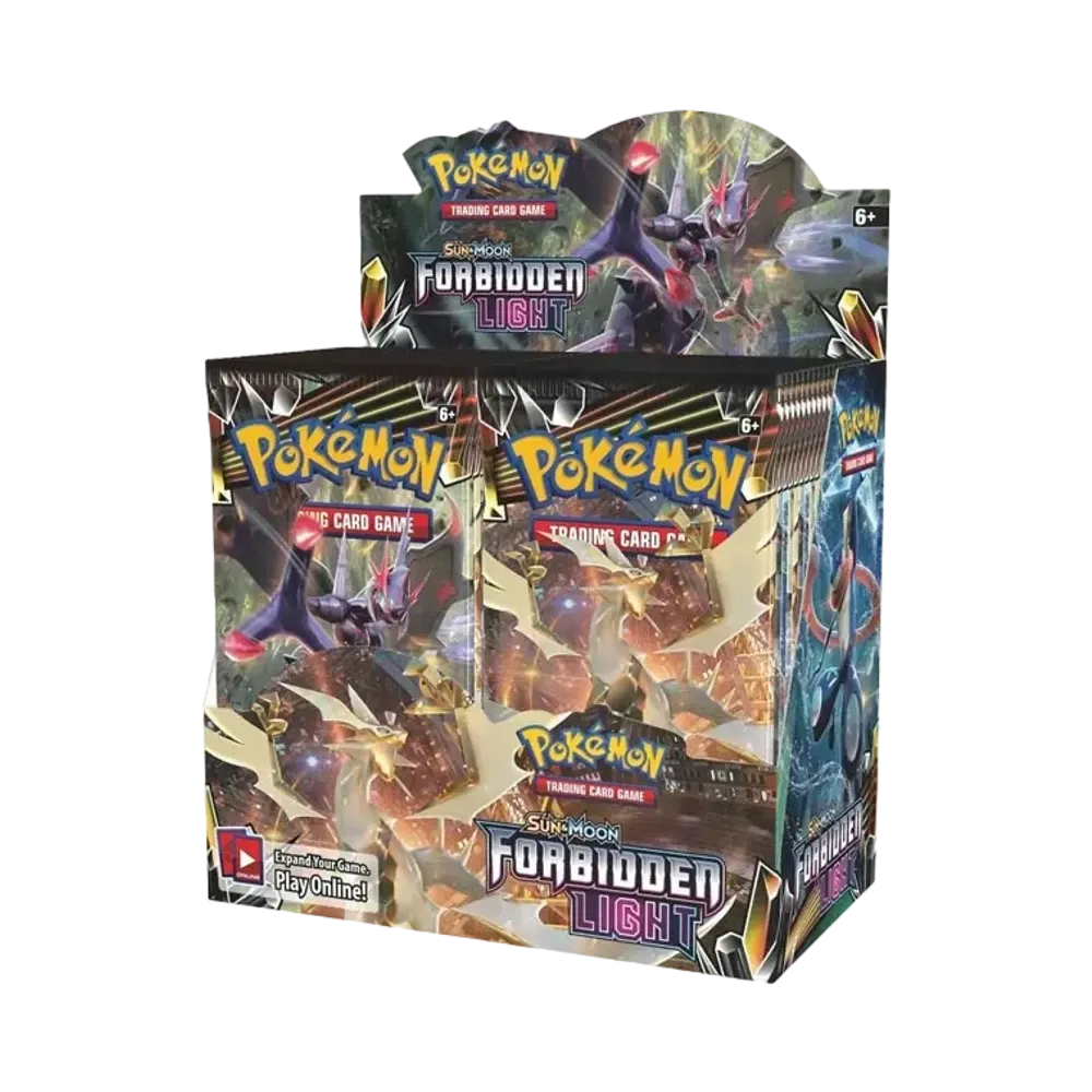 【For pricing, please contact us via Instagram DM】 FOL Pokémon TCG (English Version) Sun & Moon Forbidden Light Booster Display Box