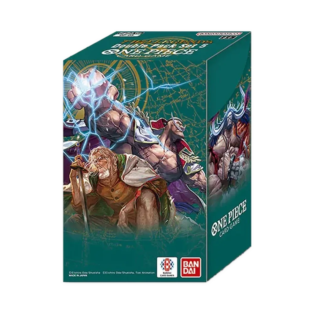 【For pricing, please contact us via Instagram DM】 DP-05 ONE PIECE Card Game Double Pack Set Vol.5 English Version