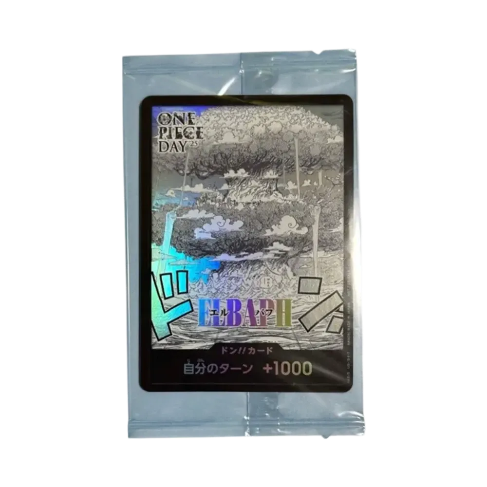 【Roh】 DON!! Karte (ERuBaFu) :Besucher-Andenkenpreis (Promokarte "ONE PIECE DAY'25