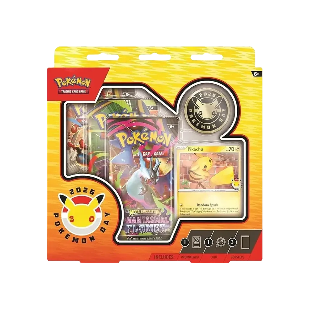 【POKEDAY2026】 Gioco di Carte Collezionabili Pokémon: Megaevoluzione (Versione Inglese) Collezione Pokémon Day 2026